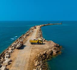 پروژه موج شکن گناوه